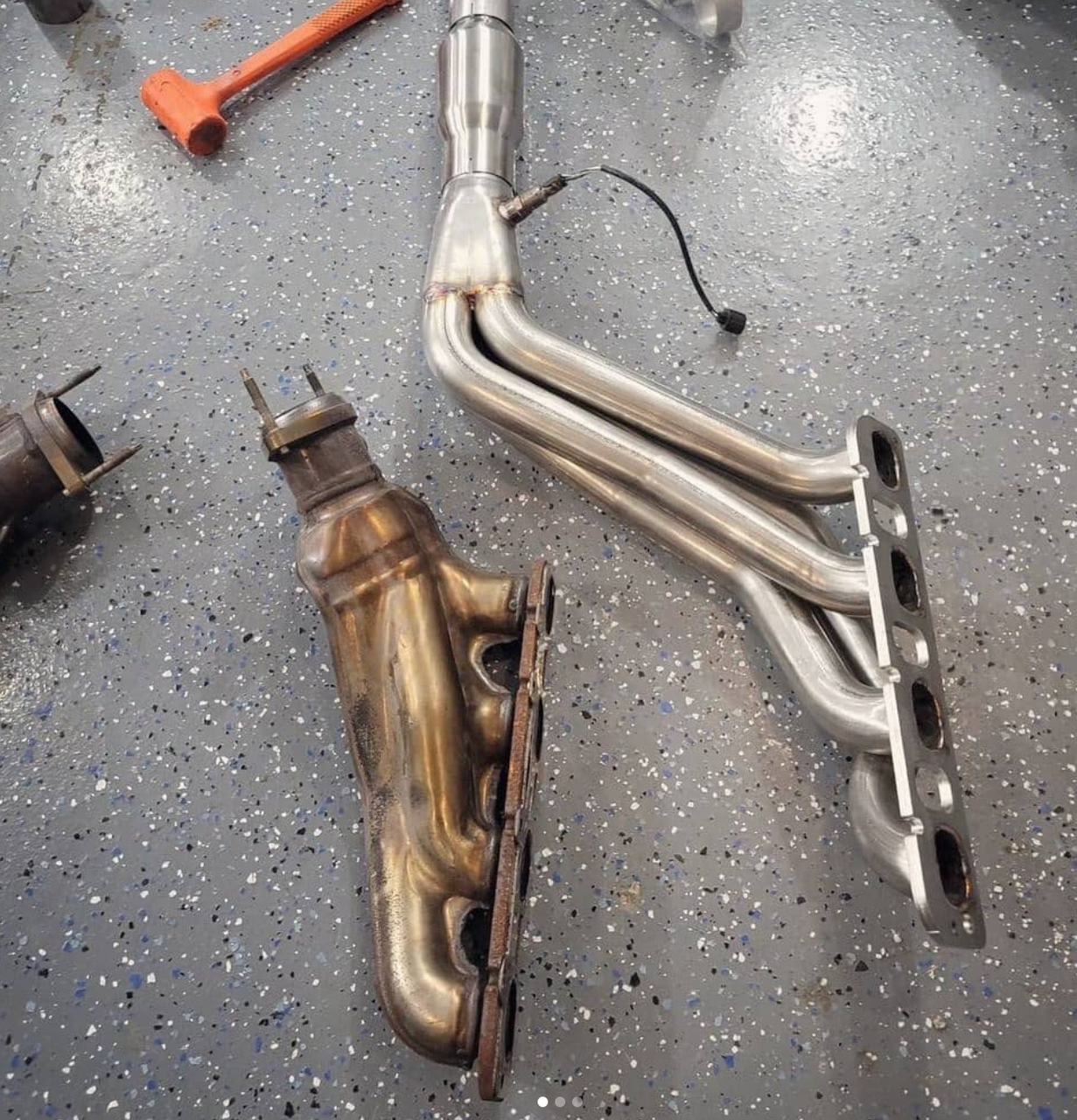 2005-2023 Charger, Challenger, 300C, Magnum 5.7L, 6.1L, 6.2L, 6.4L Longtube Header Kit Stainless Works