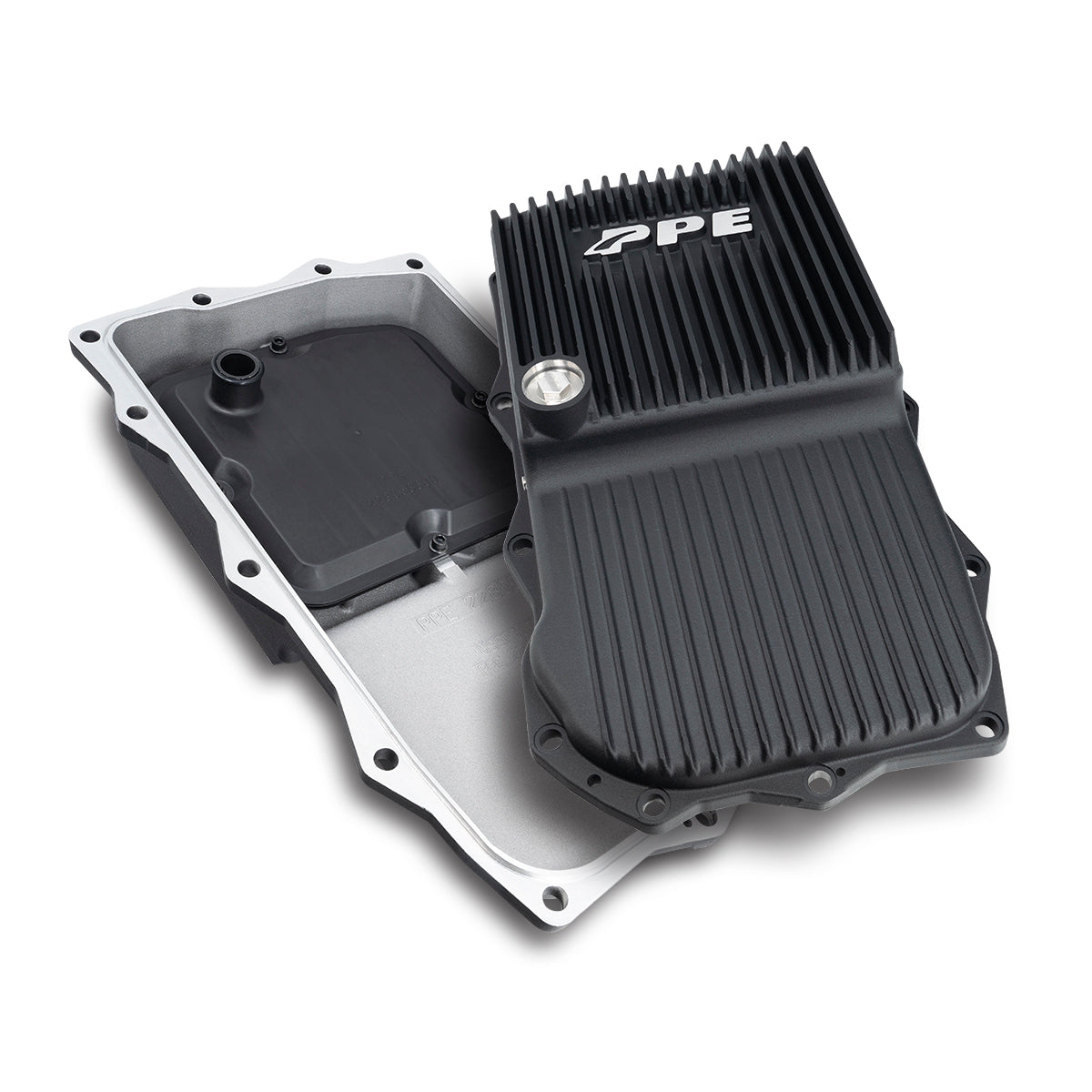 2013-2023 PPE 8 Speed Heavy-Duty Cast Aluminum Transmission Pan & Filter